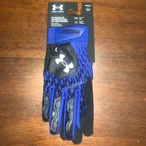 Under Armour Youth UA Clean Up Baseball Softball Batting Gloves YM/JM New